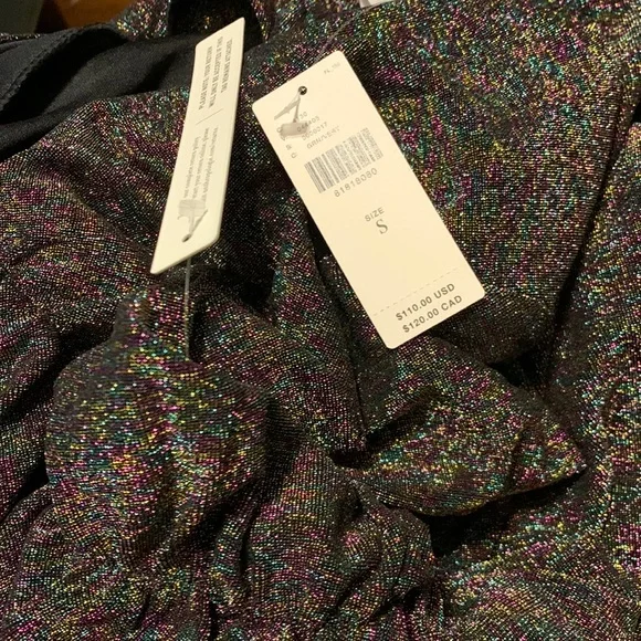 ✨ Anthropologie Ruched Cutout Mini Dress Sz S - Picture 11 of 11